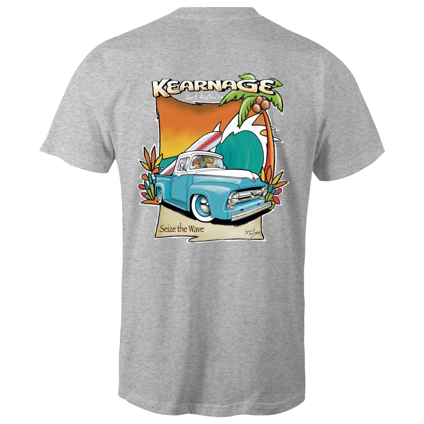 Seize the Wave - Mens T-Shirt