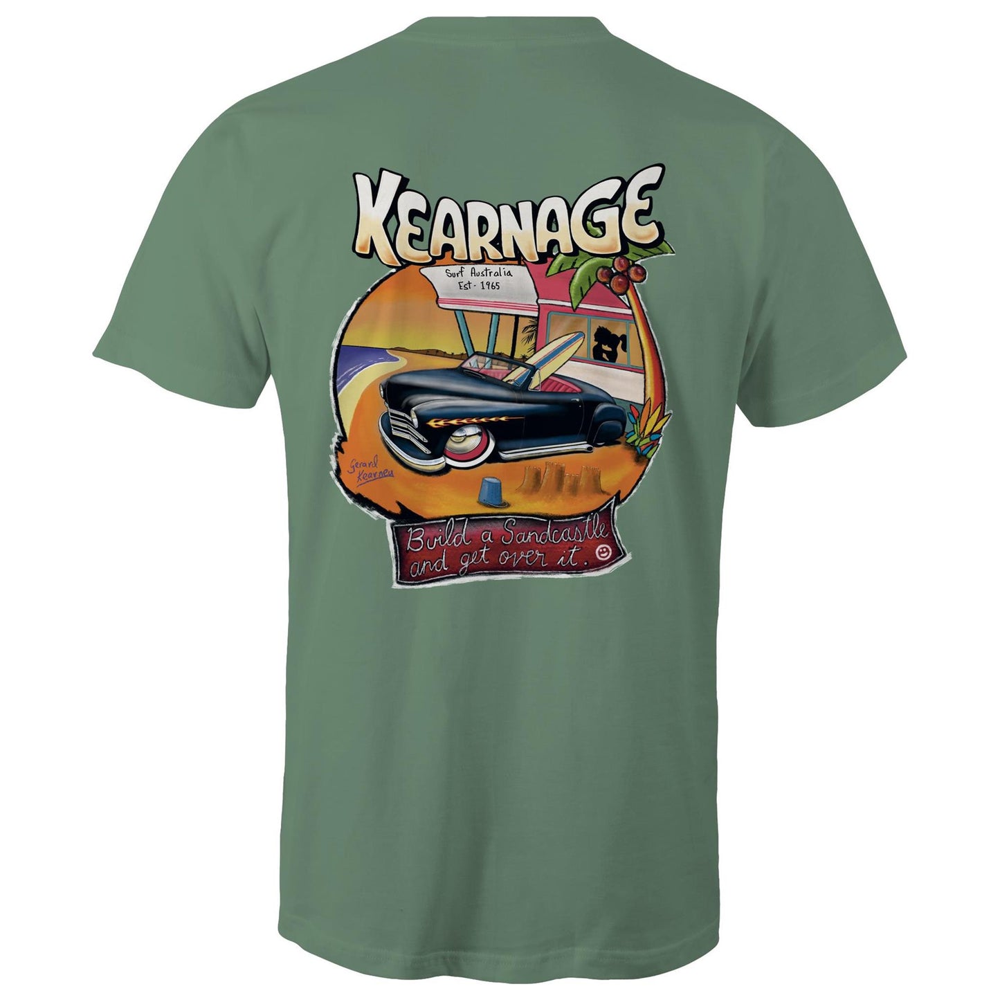 Build a Sandcastle - Mens T-Shirt