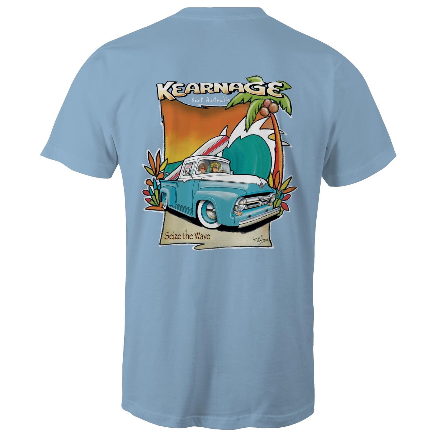 Seize the Wave - Mens T-Shirt
