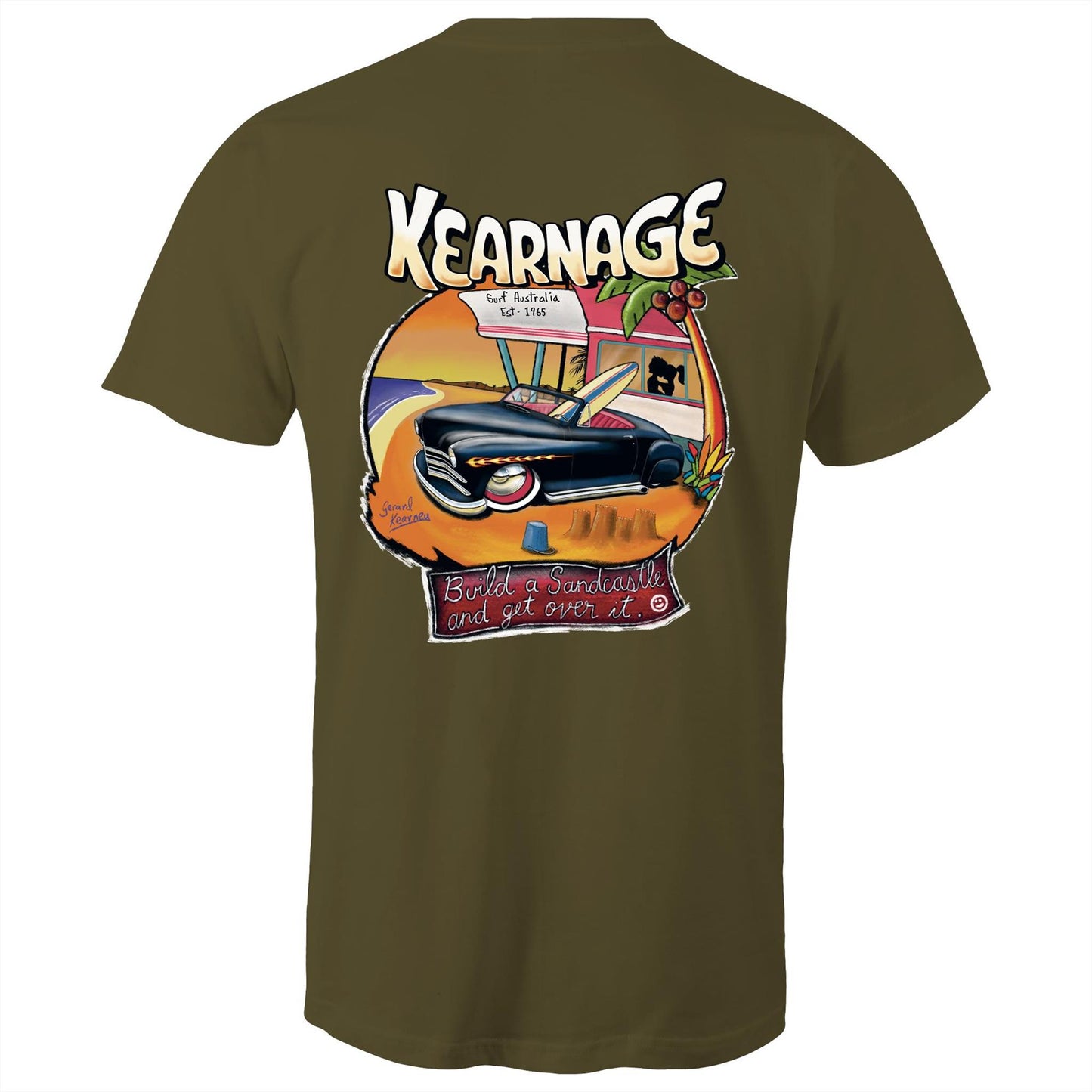 Build a Sandcastle - Mens T-Shirt