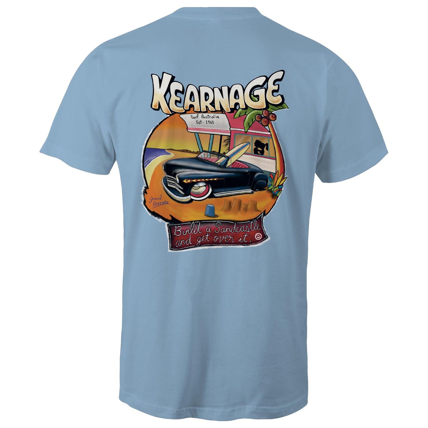 Build a Sandcastle - Mens T-Shirt