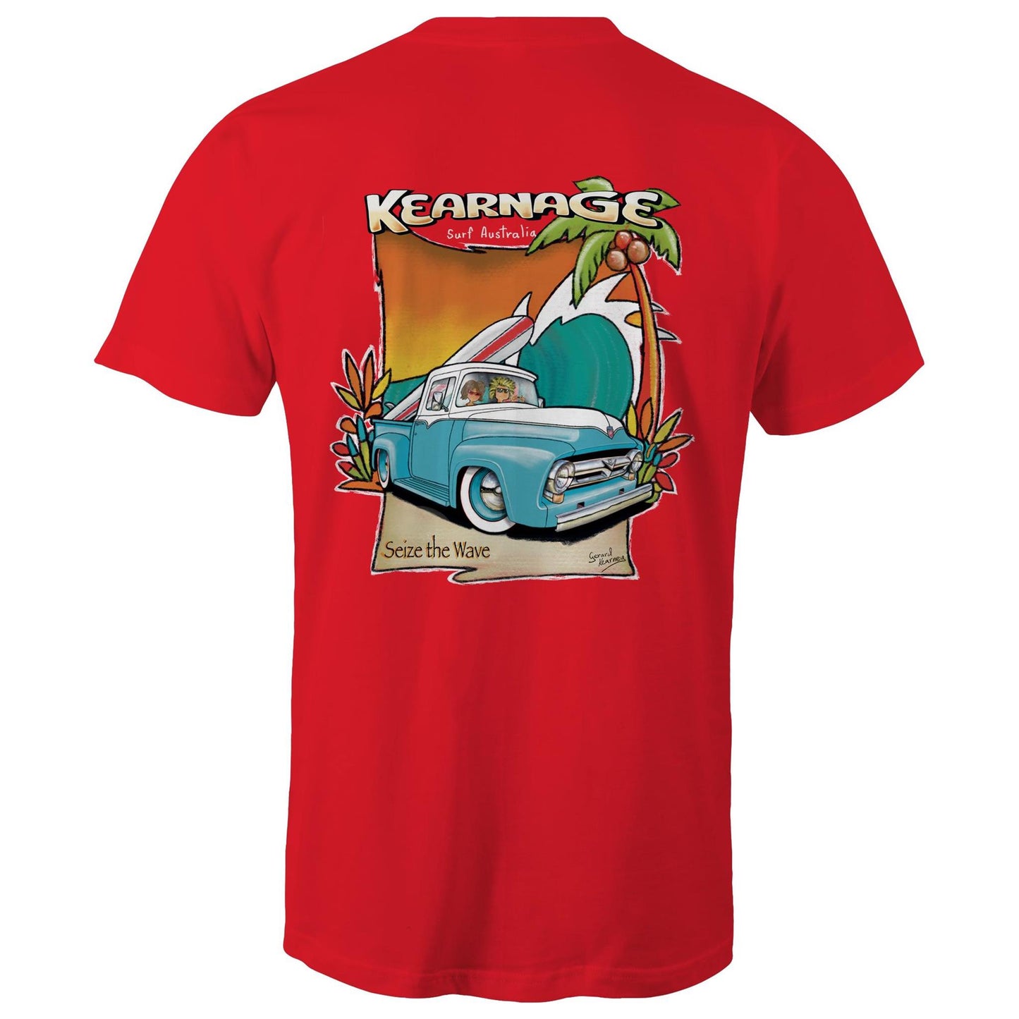 Seize the Wave - Mens T-Shirt