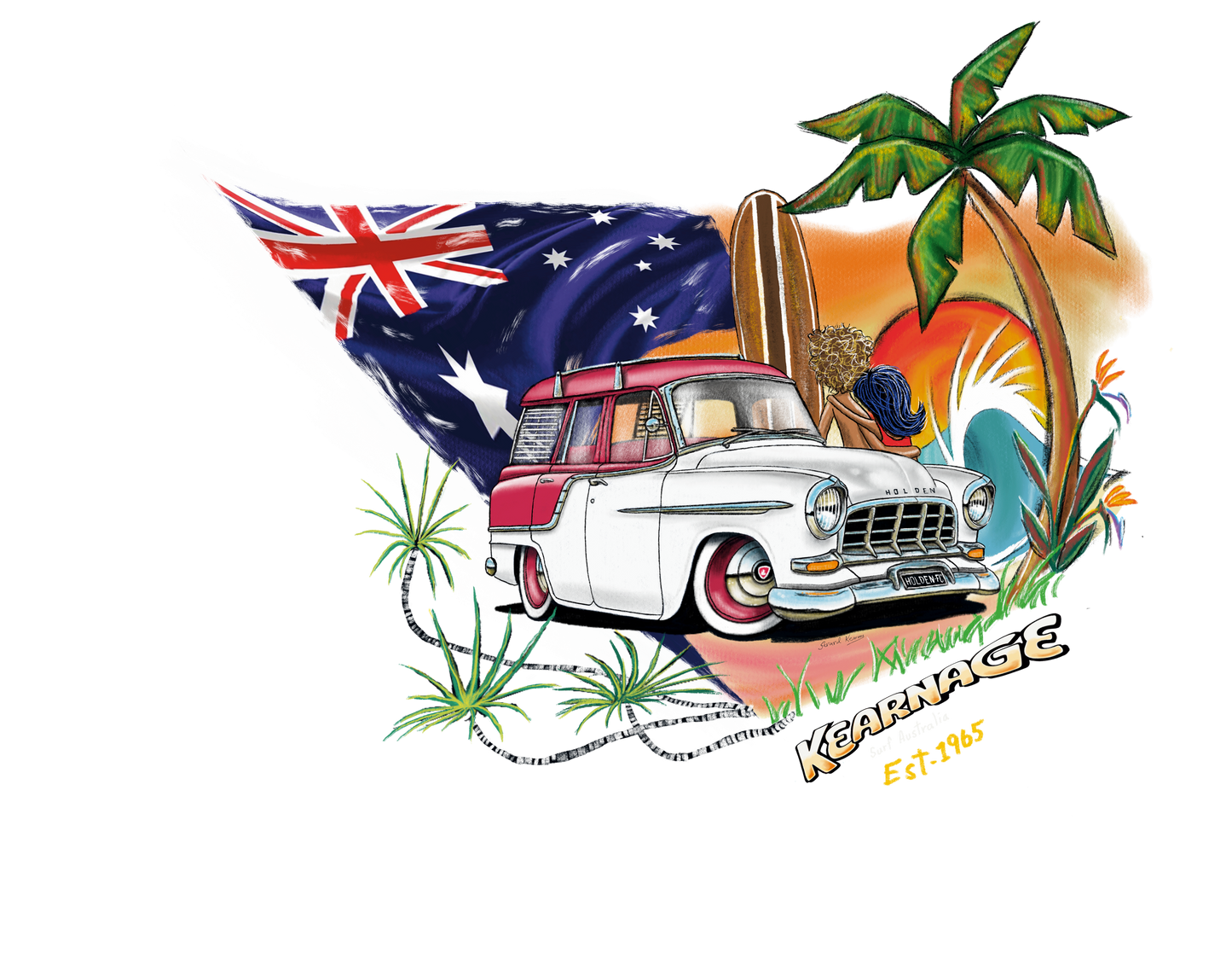 Sunburnt Country - Mens T-Shirt