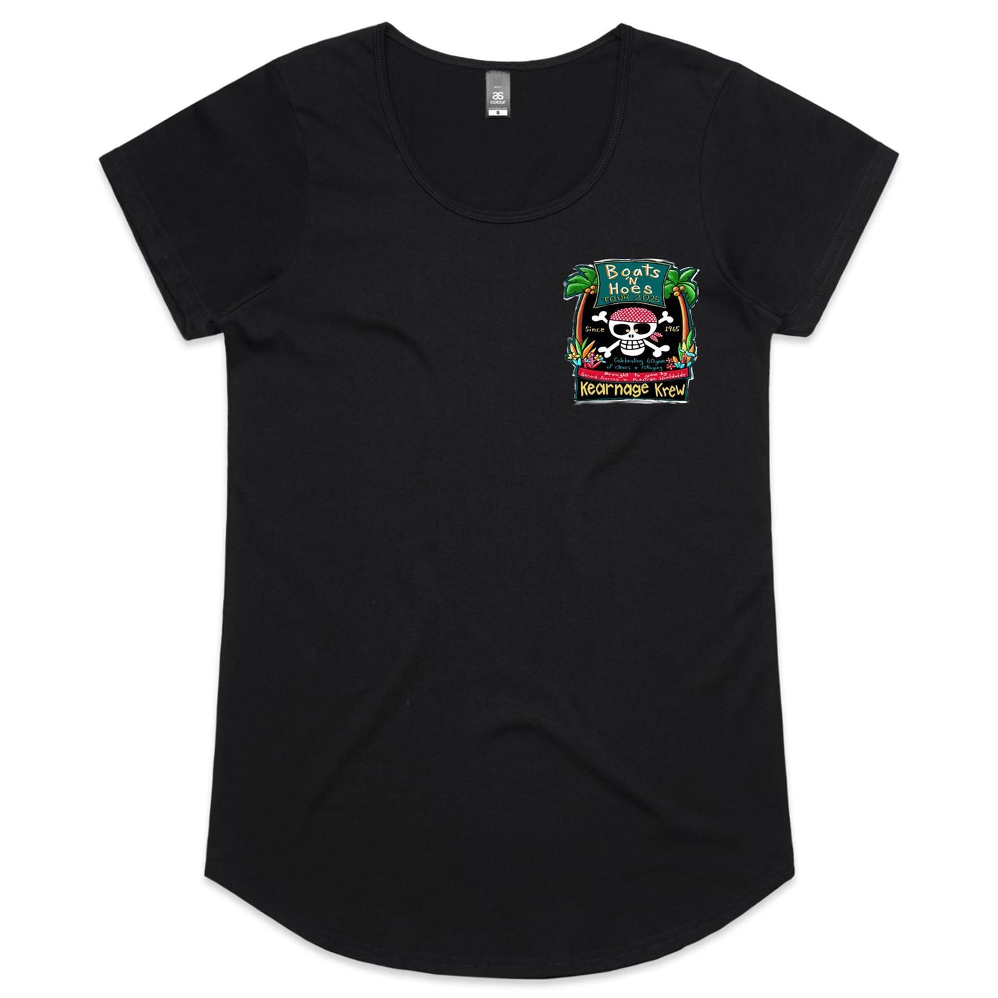 Boats N Hoes Tour 2025 Womens Scoop Neck T-Shirt