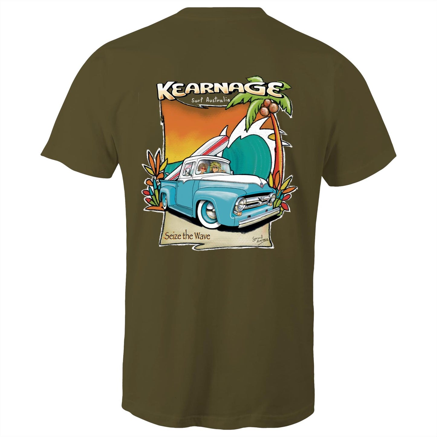 Seize the Wave - Mens T-Shirt