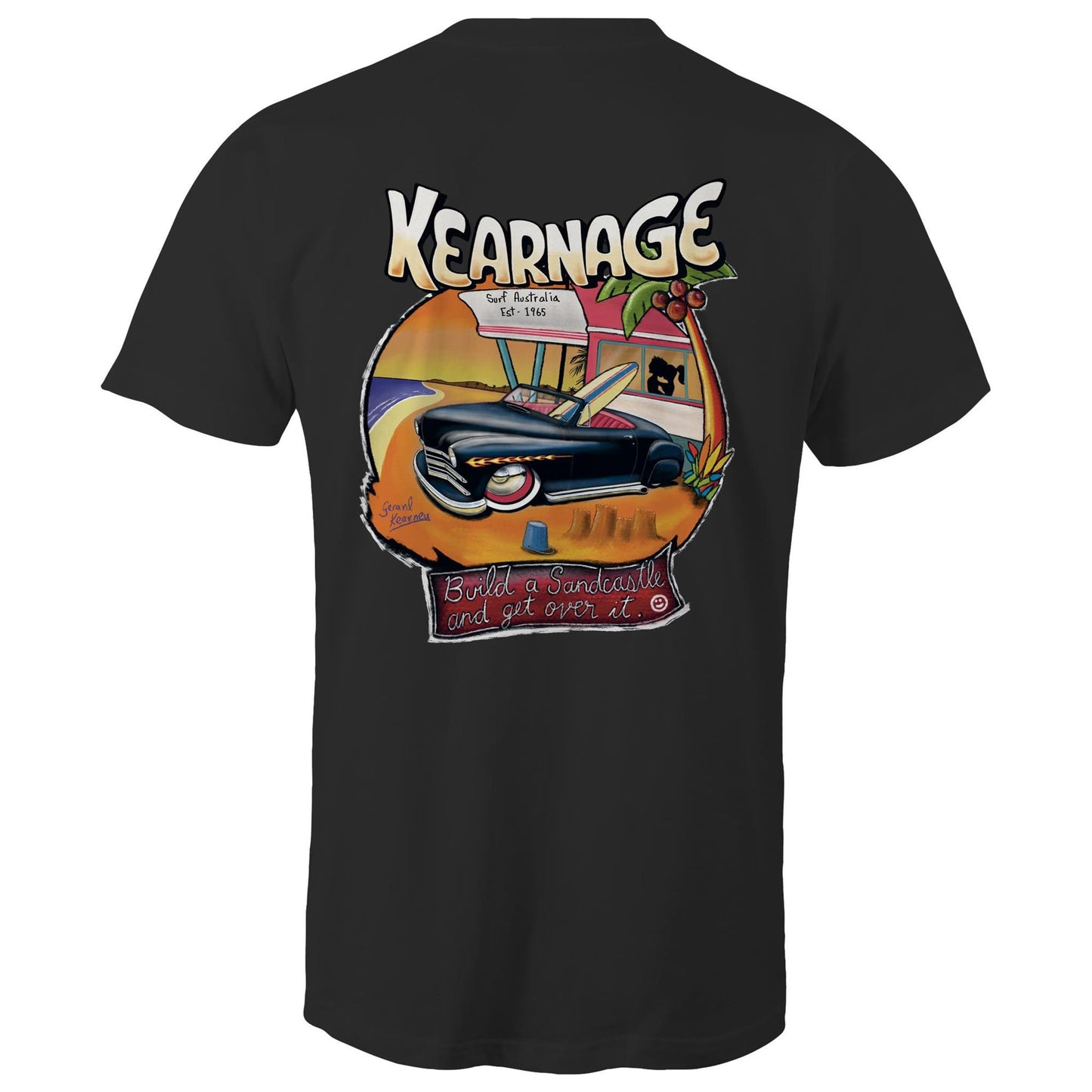 Build a Sandcastle - Mens T-Shirt