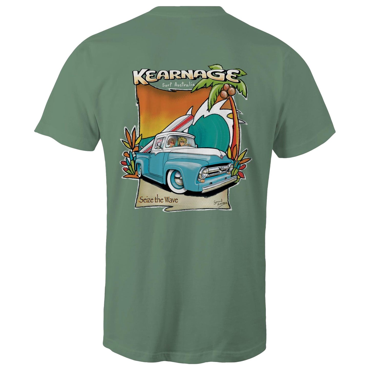 Seize the Wave - Mens T-Shirt