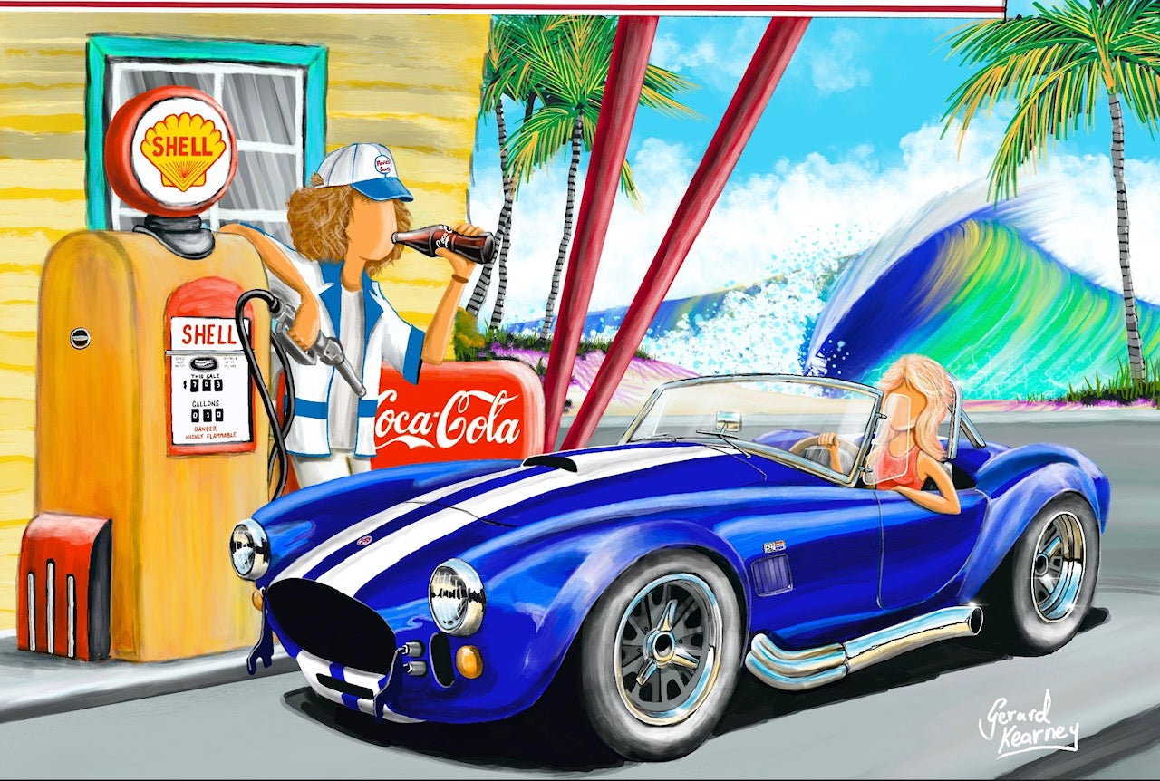 Baby Blue - Gerard Kearney Art Australia