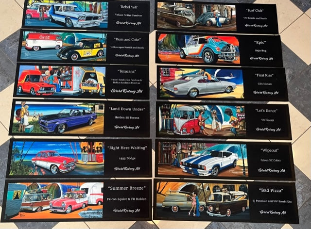 Bar Runners - Gerard Kearney Art Australia