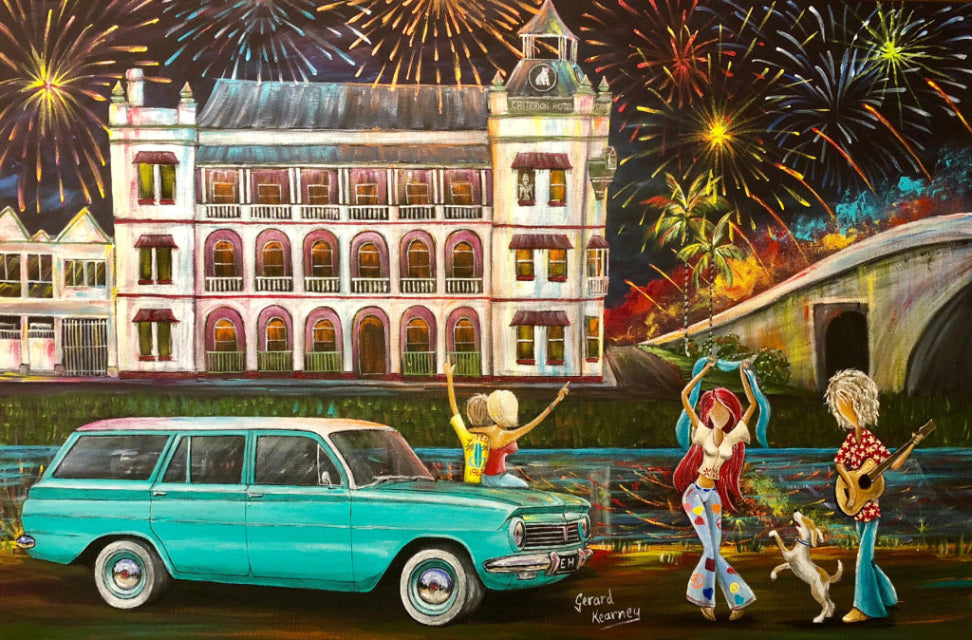 Cri Me A River Print - Gerard Kearney Art Australia