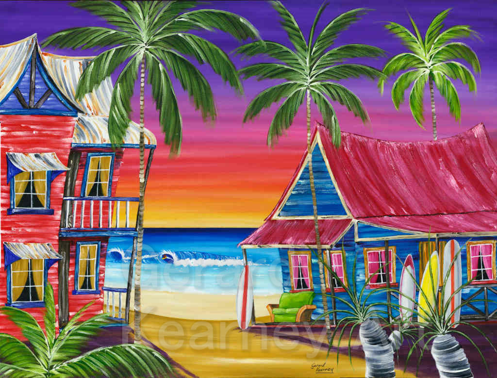 I Could Live Here Print - Gerard Kearney Art Australia