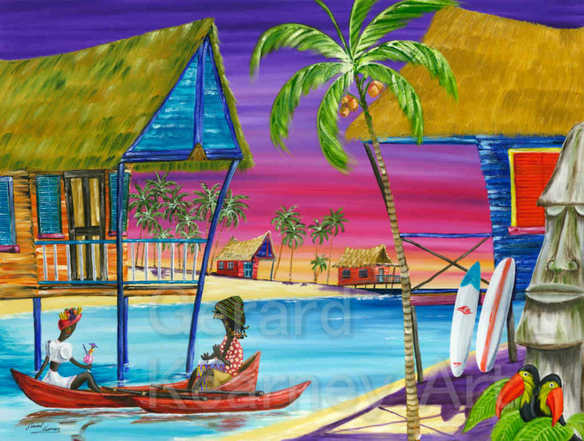 Lovers Cove Print - Gerard Kearney Art Australia