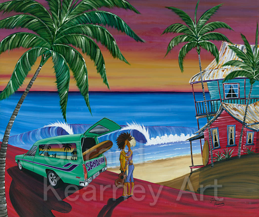 Mr Sandman Print - Gerard Kearney Art Australia