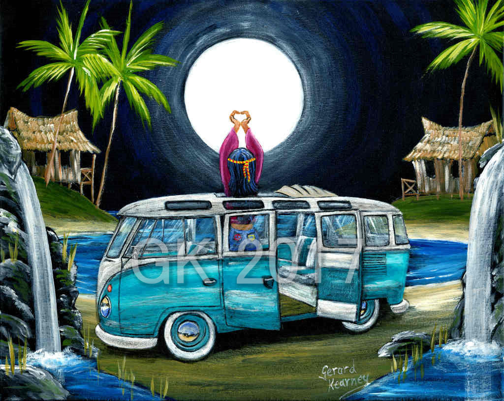My Heart is Free Print - Gerard Kearney Art Australia