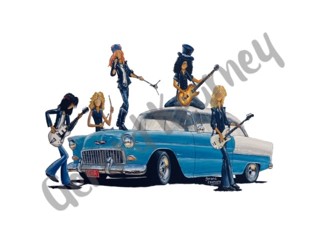 Paradise City Print - Gerard Kearney Art Australia