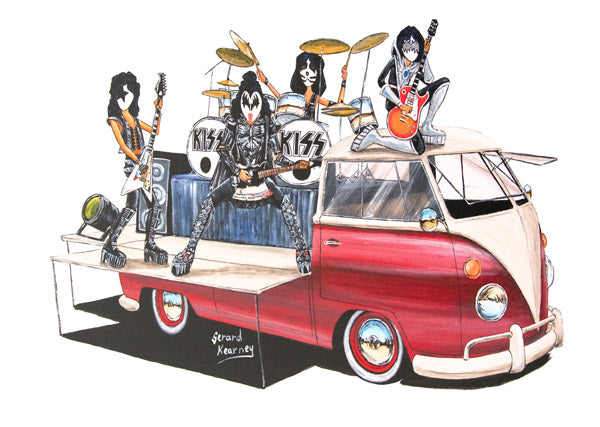 Sure Know Something Print - Gerard Kearney Art Australia