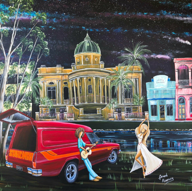 Rock On Print - Gerard Kearney Art Australia