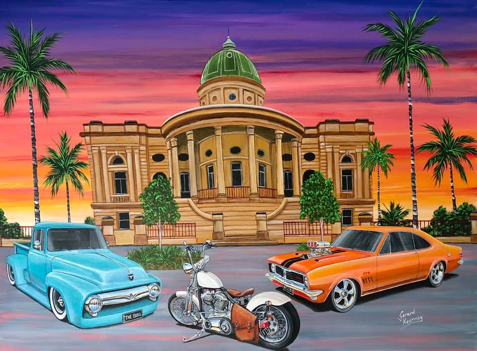 Rocky Nats Print - Gerard Kearney Art Australia