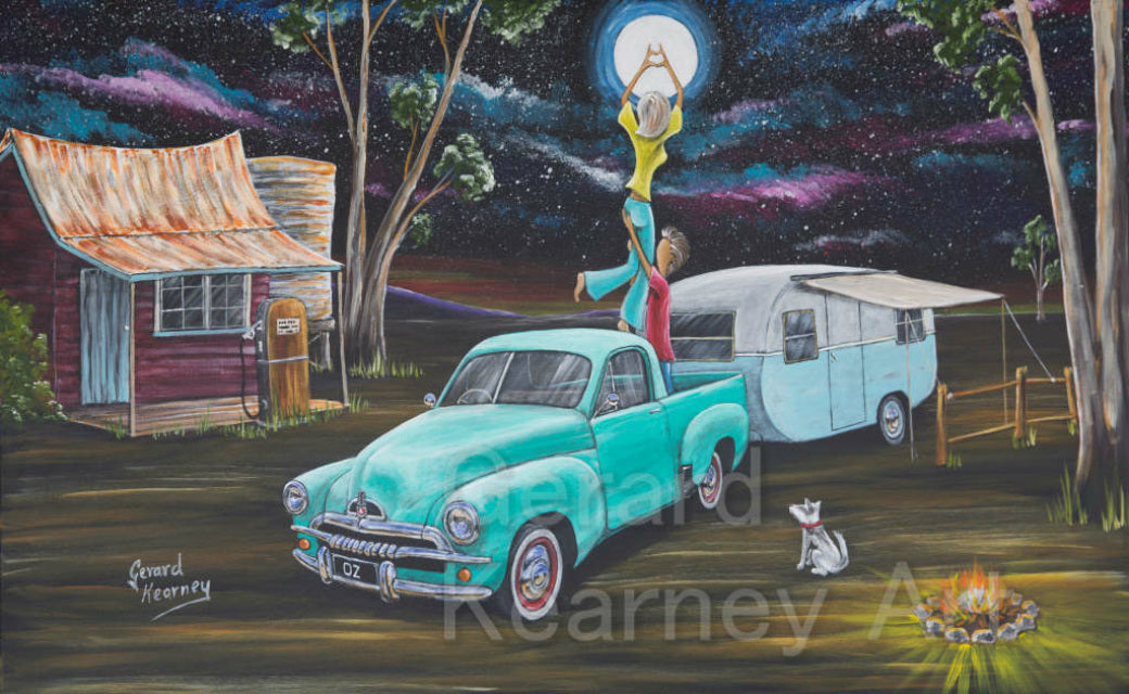 Serenity Print - Gerard Kearney Art Australia