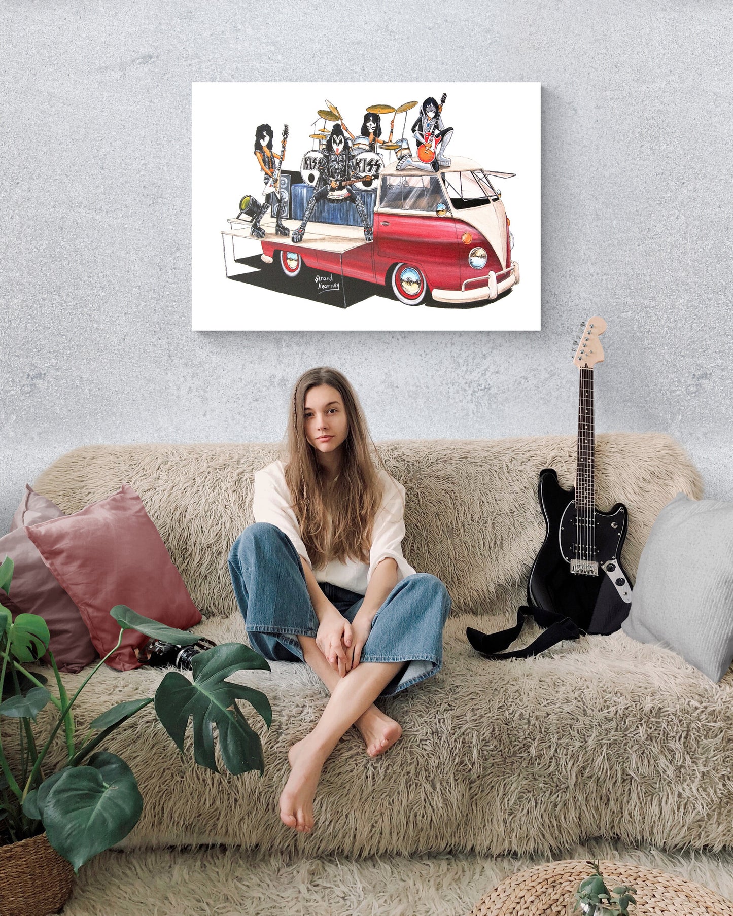 Sure Know Something Print - Gerard Kearney Art Australia