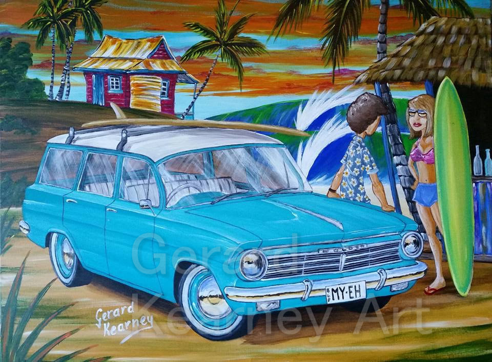Young Love Print - Gerard Kearney Art Australia