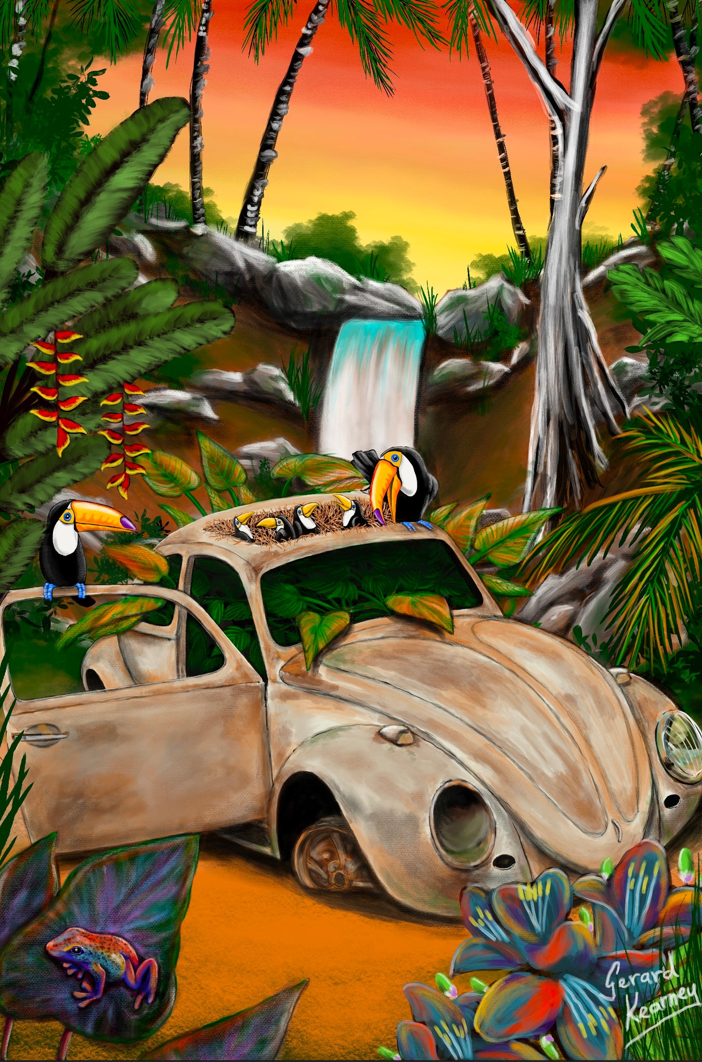 Toucan Clan Print