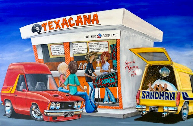 Texacana Print - Gerard Kearney Art Australia